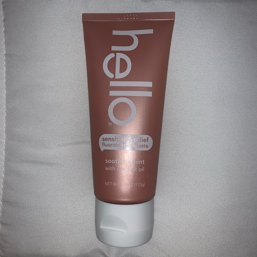 HELLO-Toothpaste soothing mint w coconut oil
